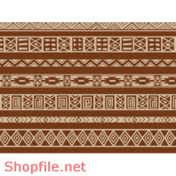 Pattern màu hoa đồ họa vector