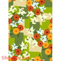 Pattern trang trí vector rực rỡ