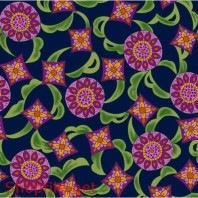 Pattern trang trí vector rực rỡ