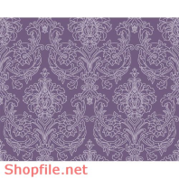 Vector Mẫu Pattern Hoa Lá Hoa Văn