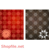 Hoa Văn Liền Mạch In Ấn