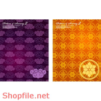 Hoa Văn Liền Mạch In Ấn