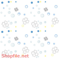 Hoa Văn Liền Mạch In Ấn