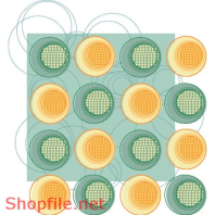 Màu Hoa Đồ Họa Pattern