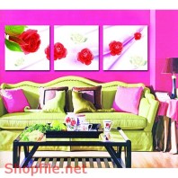 Tranh dán tường hoa