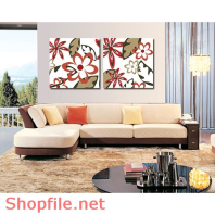 Tranh dán tường hoa lá