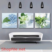 Tranh dán tường hoa lan