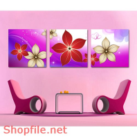 Tranh dán tường hoa năm cánh