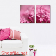 Tranh dán tường hoa cỏ