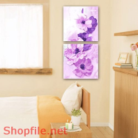 Tranh dán tường hoa mai