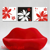 Tranh dán tường hoa lài