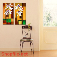 Tranh dán tường hoa lan