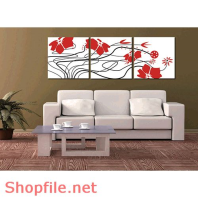 Tranh dán tường hoa mai