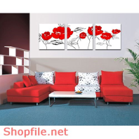 Tranh trang trí hoa văn