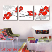 Tranh dán tường hoa mai