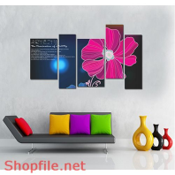 Tranh dán tường hoa mai