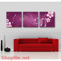 Tranh dán tường hoa đẹp