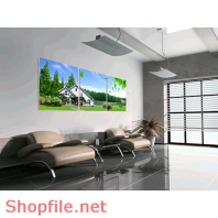 Tranh treo phòng khách hoa văn đep