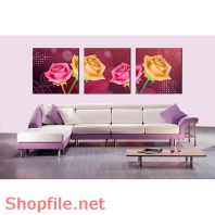 Tranh dán tường hoa hồng