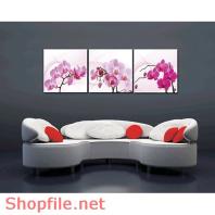 Tranh dán tường hoa lan