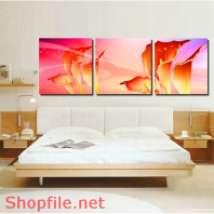 Tranh dán tường hoa lay ơn