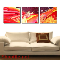 Tranh treo phòng khách họa tiết đẹp