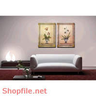 Tranh treo phòng khách hoa văn đep