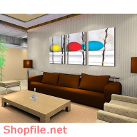 Tranh dán tường họa tiết cổ điển