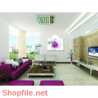 Tranh treo phòng khách hoa thủy tiên