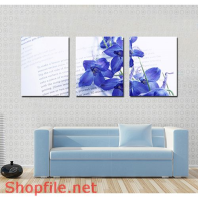 Tranh dán tường hoa lài