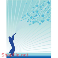 Mẫu Layout Poster Người Thổi Kèn