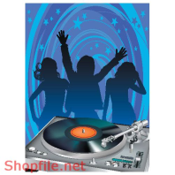 Mẫu Layout Poster DJ Nhảy Múa