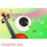 Mẫu Layout Poster Âm Nhạc Thư Giãn