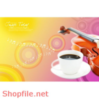Mẫu Layout Poster Đàn Violin Thư Giãn