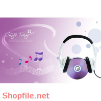 Mẫu Layout Poster Music PSD