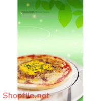 Mẫu Layout Poster Ấm Thực Bánh