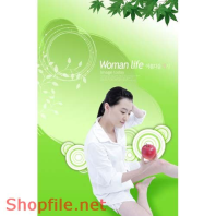 Mẫu Layout Poster Ấm Thực Trái Cây