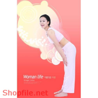 Mẫu Layout Poster Cô gái