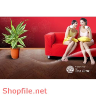 Mẫu Layout Poster Ấm Thực Nước Uống