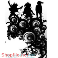 Mẫu Layout Poster Âm Nhạc PSD