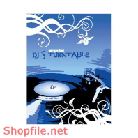 Mẫu Layout Poster Đĩa Nhạc