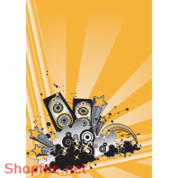 Mẫu Layout Poster Loa Thùng