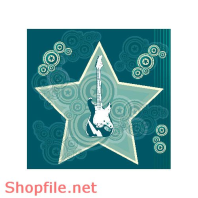 Mẫu Layout Poster Âm Nhạc Ngôi Sao