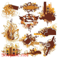 Mẫu Layout Poster Dụng Cụ Chơi Nhạc