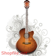 Mẫu Layout Poster Guitar PSD