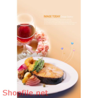 Mẫu Layout Poster Cá Kho Ẩm Thực