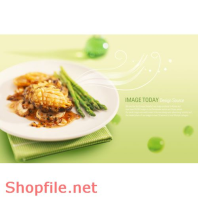 Mẫu Layout Poster Ẩm Thực Hải sản