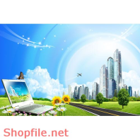 Poster thành phố phát triển