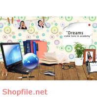 Poster trang trí  góc làm việc