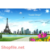 Poster cuộc sống thiên nhiên thoáng mát